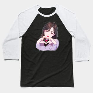 I love you heart gesture Baseball T-Shirt